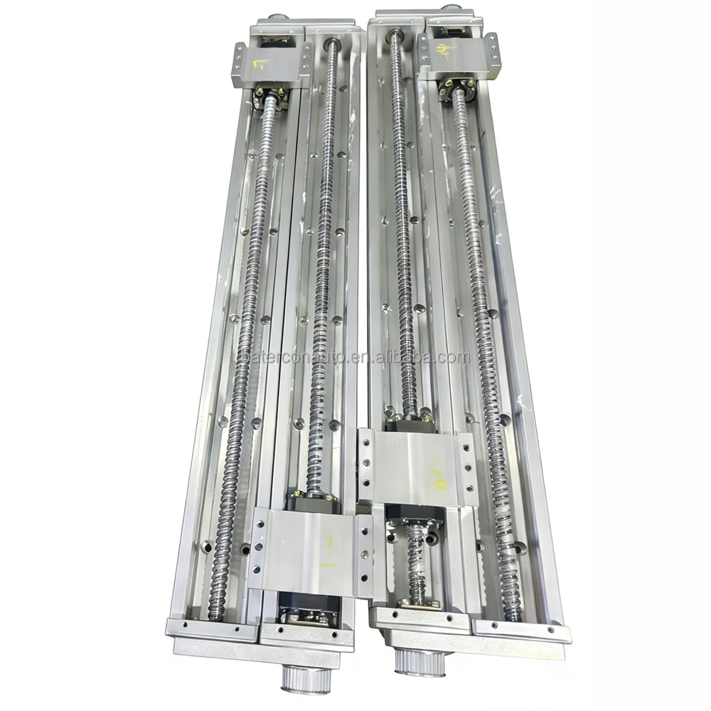 Integrated Automation Solution OEM Actuator Linear Customized Dual Ball Screw Slide Linear Module Motor Bearing AL6061/AL6063
Integrated Automation Solution OEM Actuator Linear Customized Dual Ball Screw Slide Linear Module Motor Bearing AL6061/AL6063