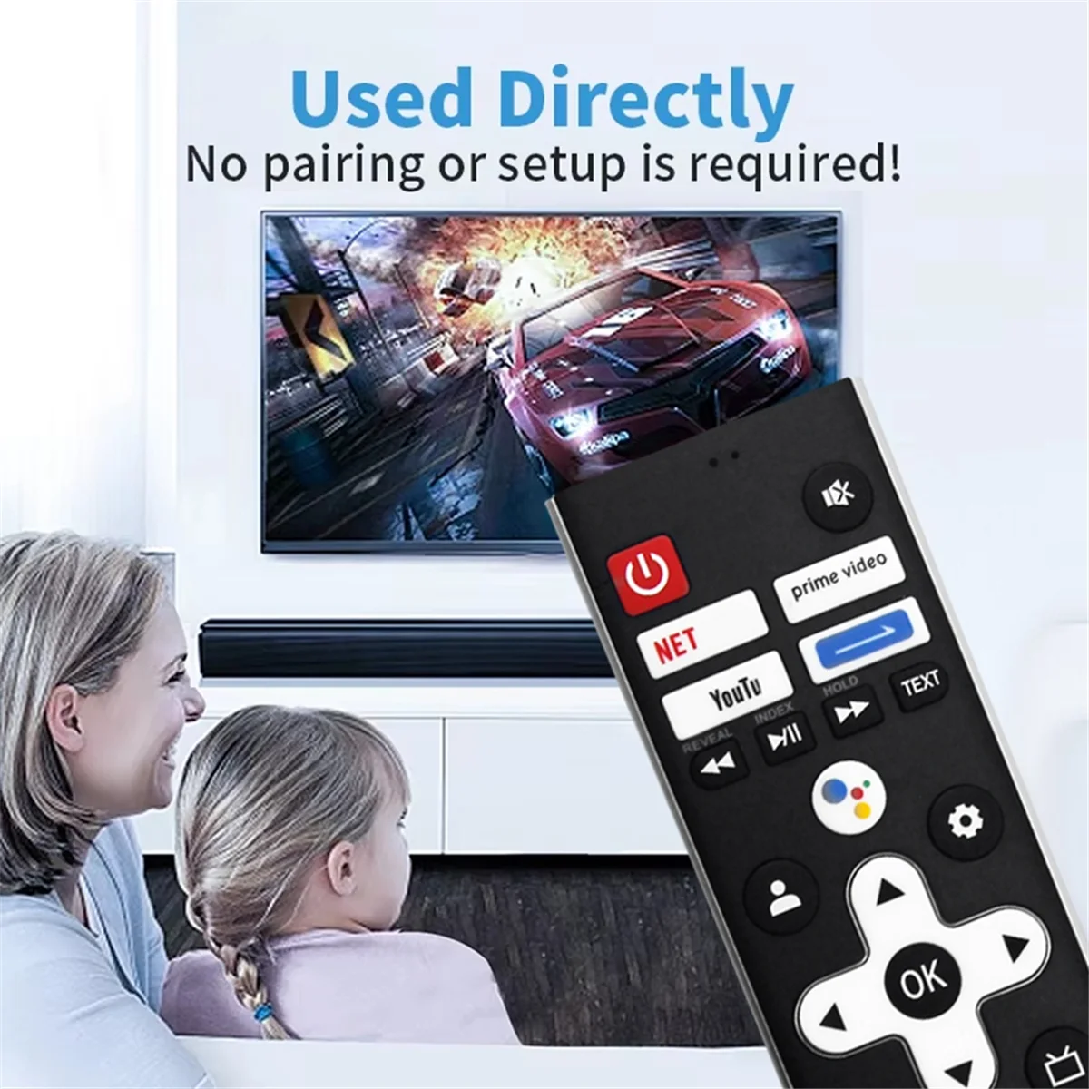 ABIY-Replace Voice Remote Control HS-7A05H-00 for SKYWORTH HS-7A05H-00 TV Remote Control
ABIY-Replace Voice Remote Control HS-7A05H-00 for SKYWORTH HS-7A05H-00 TV Remote Control