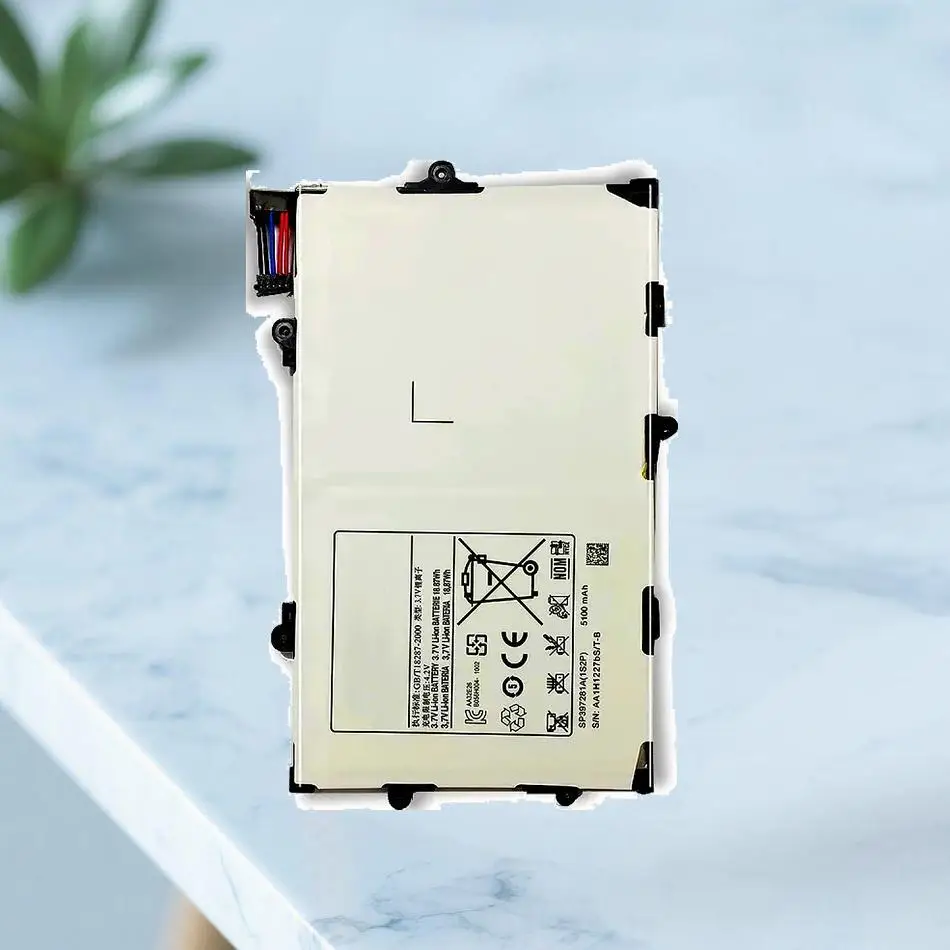 SP397281A 1S2P Durable 5100Mah Tablet Battery For Samsung Galaxy Tab 7.7 GT P6800 P6810
SP397281A 1S2P Durable 5100Mah Tablet Battery For Samsung Galaxy Tab 7.7 GT P6800 P6810