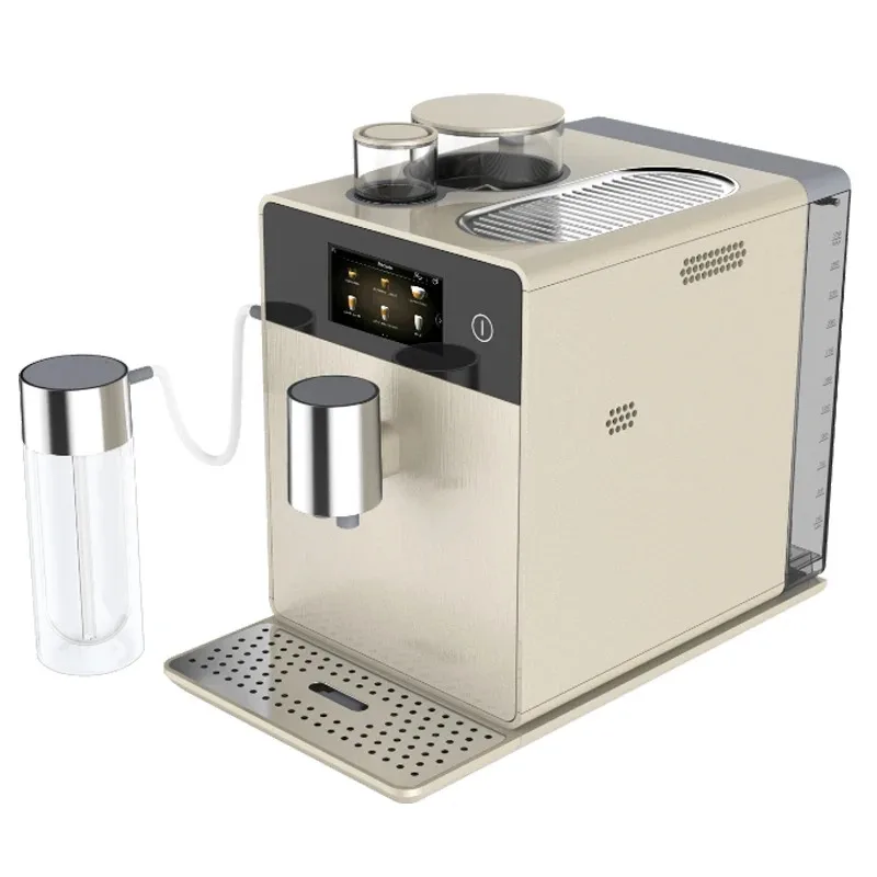【Hot】New Design Touch Screen 15Bar Fully Automatic Coffee Machine Espresso Macchiato Cappuccino for Home Office Use
【Hot】New Design Touch Screen 15Bar Fully Automatic Coffee Machine Espresso Macchiato Cappuccino for Home Office Use