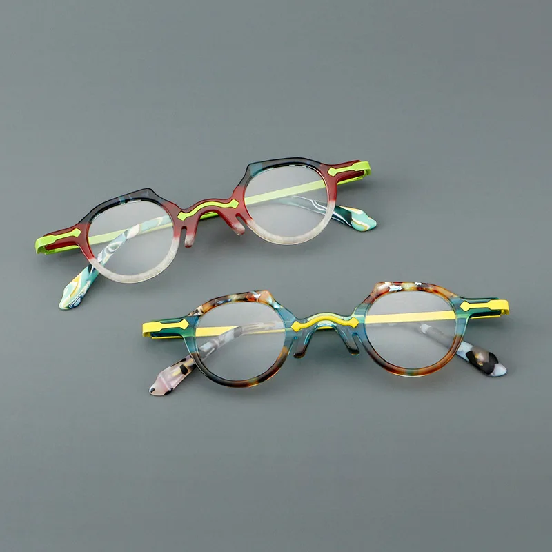 Acetate Retro Round Glasses Frame Personalized Colourful Men Optical Prescription Custom Glasses Women Myopia Reading Eyewear
Acetate Retro Round Glasses Frame Personalized Colourful Men Optical Prescription Custom Glasses Women Myopia Reading Eyewear