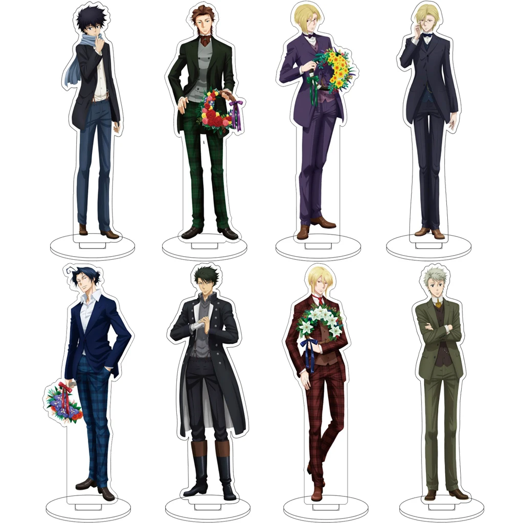 16CM Anime Moriarty the Patriot William James Moriarty Albert James Moriarty Louis James Cos Acrylic Figure Stand Ornaments
16CM Anime Moriarty the Patriot William James Moriarty Albert James Moriarty Louis James Cos Acrylic Figure Stand Ornaments