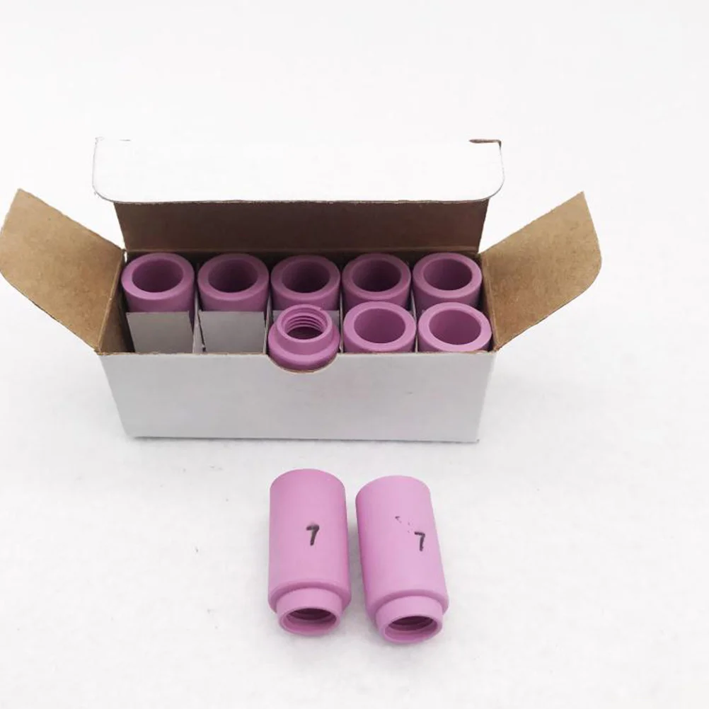 10Pcs Argon Arc Welding Parts Ceramic Nozzle 13n11 Easy Install Low Consumption for 45V 17cb20g 17Gl Wp-17 Wp-20 Torch Use
10Pcs Argon Arc Welding Parts Ceramic Nozzle 13n11 Easy Install Low Consumption for 45V 17cb20g 17Gl Wp-17 Wp-20 Torch Use