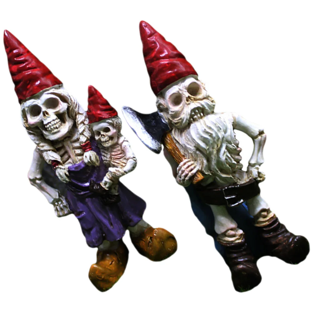 2 Pcs Halloween Accessories Garden Gnome Gnomes Outdoor Small Statue Cake Topper Resin Decor
2 Pcs Halloween Accessories Garden Gnome Gnomes Outdoor Small Statue Cake Topper Resin Decor