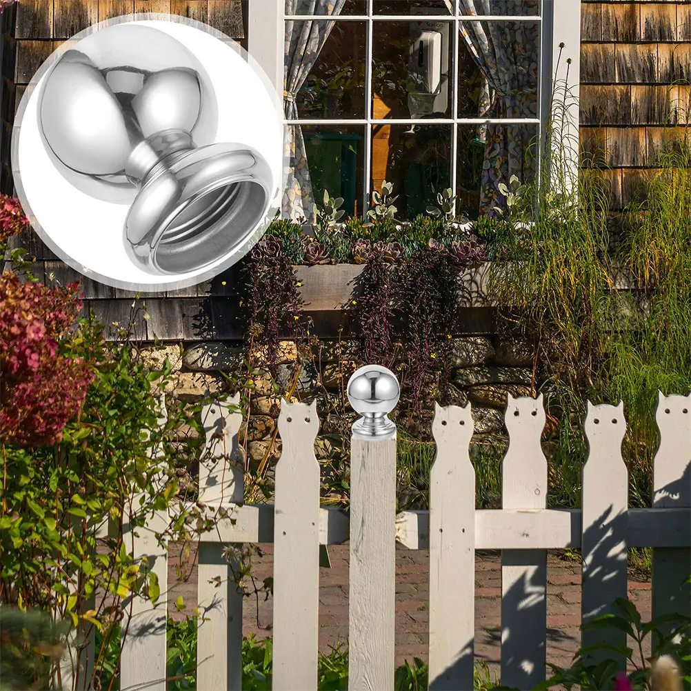 2pcs Stainless Steel Float Decorative Ball Handrail End Caps Durable Easy Install Sturdy Safety Barrier
2pcs Stainless Steel Float Decorative Ball Handrail End Caps Durable Easy Install Sturdy Safety Barrier