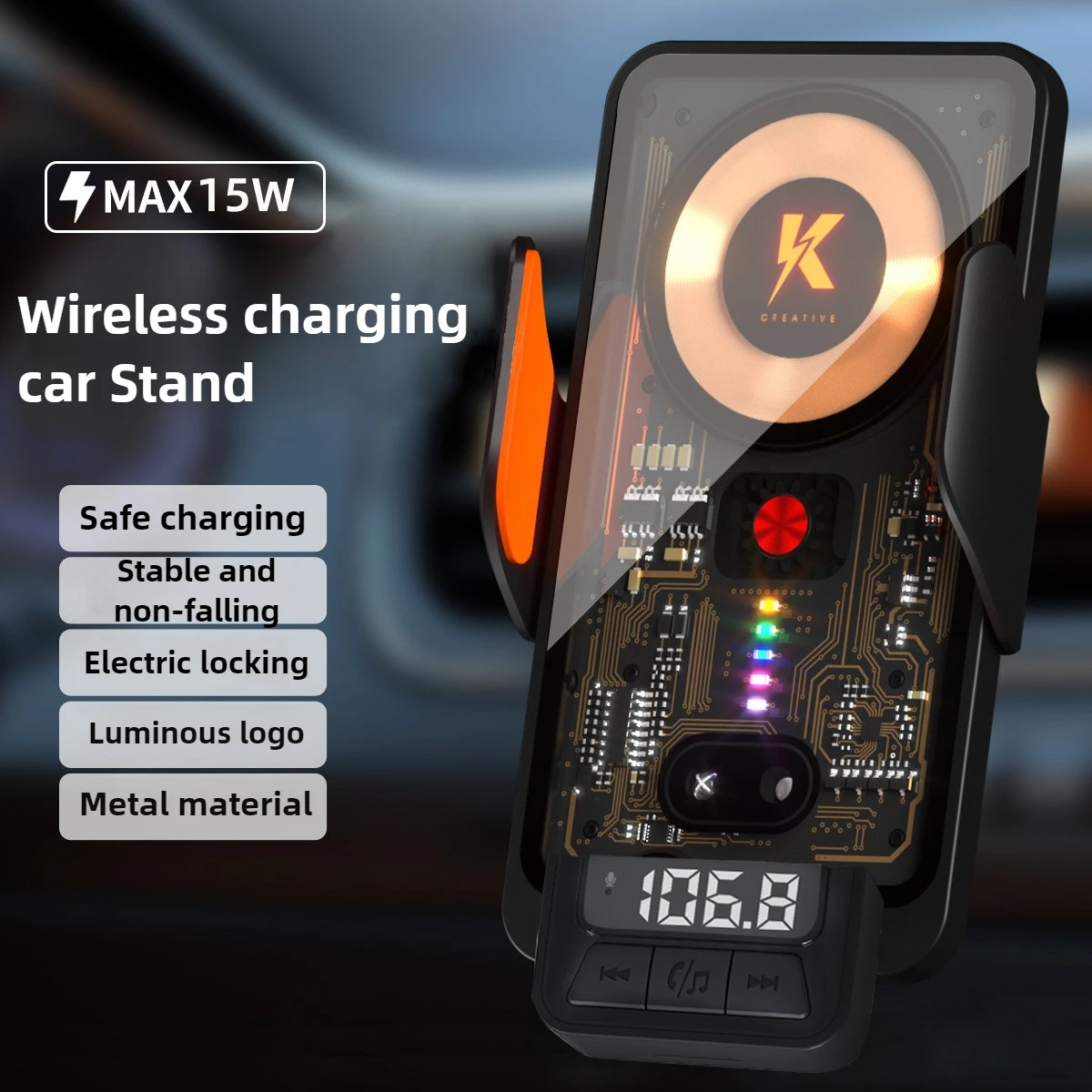 15W 2 in 1 USB C Bluetooth 5.3 Receiver for Car AUX Wireless Radio Transmitter Handsfree Calling Audio MP3 Music Wireless Charge
15W 2 in 1 USB C Bluetooth 5.3 Receiver for Car AUX Wireless Radio Transmitter Handsfree Calling Audio MP3 Music Wireless Charge