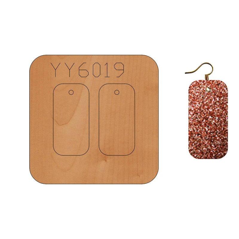 Earring Mold Knife Model yy-6019 Is Suitable For All Cutting Machines On The Market Die Cuts
Earring Mold Knife Model yy-6019 Is Suitable For All Cutting Machines On The Market Die Cuts