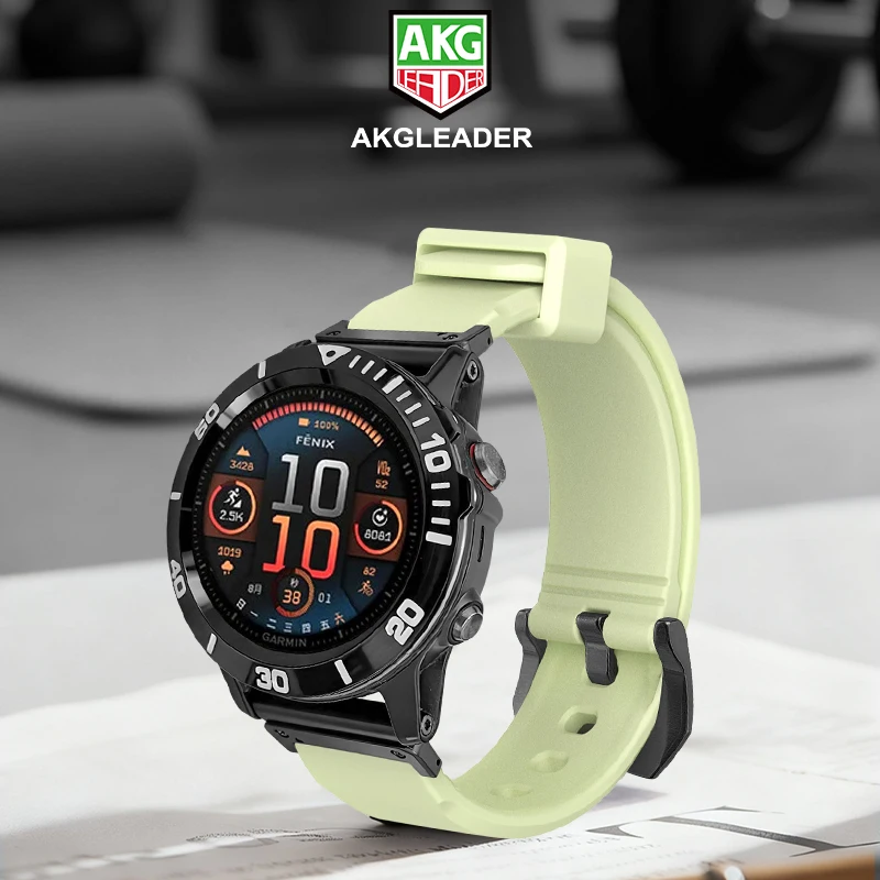 AKGLEADER Luminous Silicone Watch Band for Garmin Fenix8 7 6X 6S 6Pro 5X 5 5S Bracelet Band for Garmin 22mm 26mm Strap Band
AKGLEADER Luminous Silicone Watch Band for Garmin Fenix8 7 6X 6S 6Pro 5X 5 5S Bracelet Band for Garmin 22mm 26mm Strap Band
