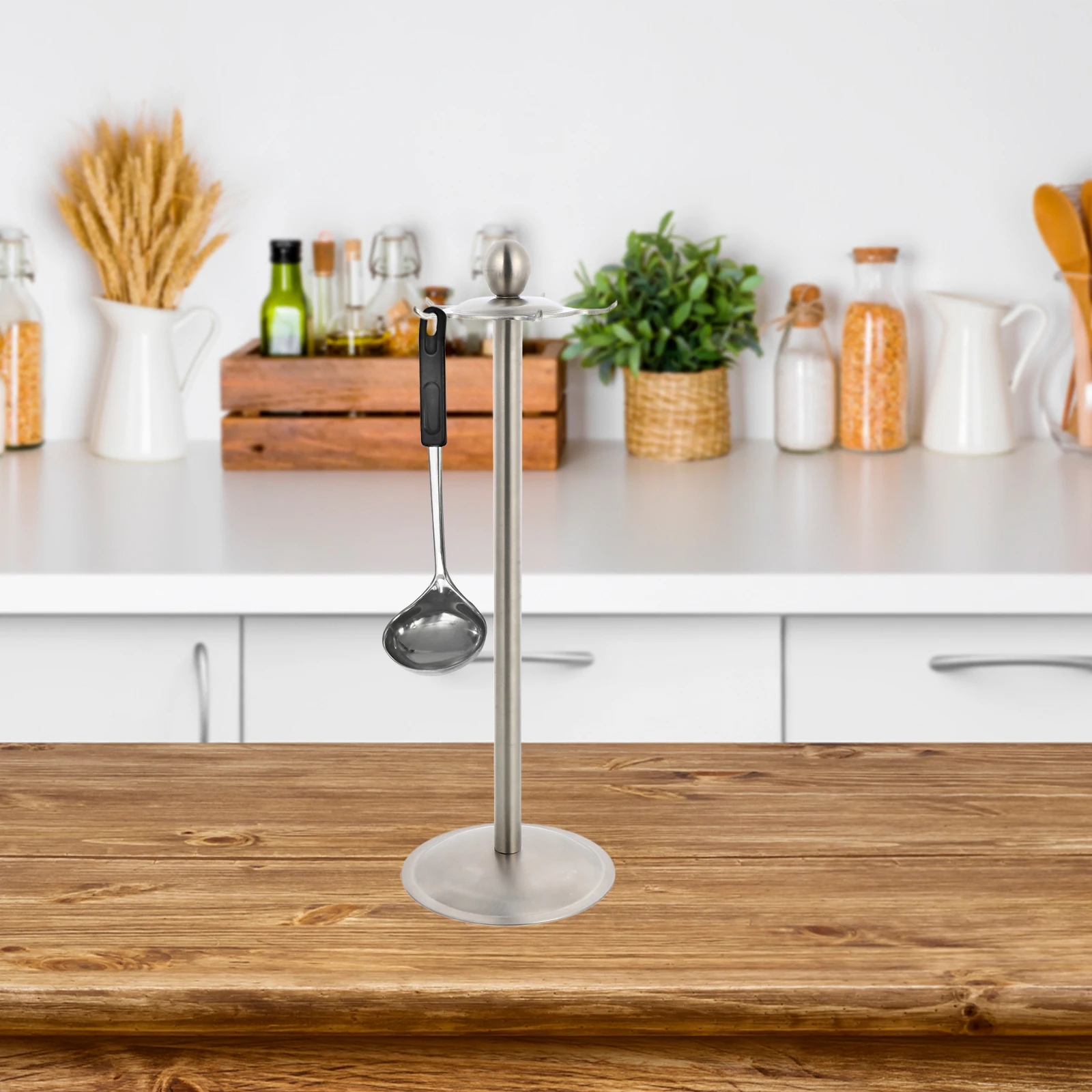 1pc Pot Spoon Spatula Storage Holder Organizer Kitchen Accessories Light Weight Hanging Hook Metal Kitchenware Hanger
1pc Pot Spoon Spatula Storage Holder Organizer Kitchen Accessories Light Weight Hanging Hook Metal Kitchenware Hanger