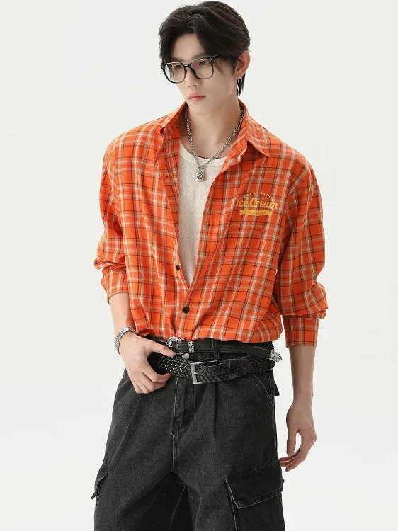 American Retro Contrast Color Plaid Short Sleeve Men's Casual Shirt Loose Fit Versatile Trendy Polyester Fiber Breathable Coo...
American Retro Contrast Color Plaid Short Sleeve Men's Casual Shirt Loose Fit Versatile Trendy Polyester Fiber Breathable Coo...