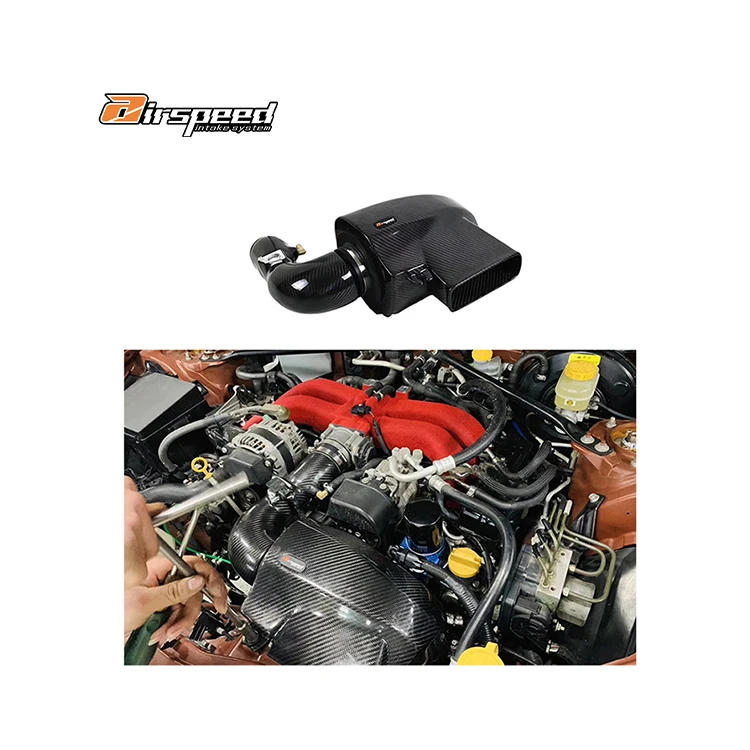 Airspeed Brand Real Car Data Development 100% Dry Carbon Fiber Cold Air Intake System for Subaru BRZ 2.0L 2013-UP
Airspeed Brand Real Car Data Development 100% Dry Carbon Fiber Cold Air Intake System for Subaru BRZ 2.0L 2013-UP
