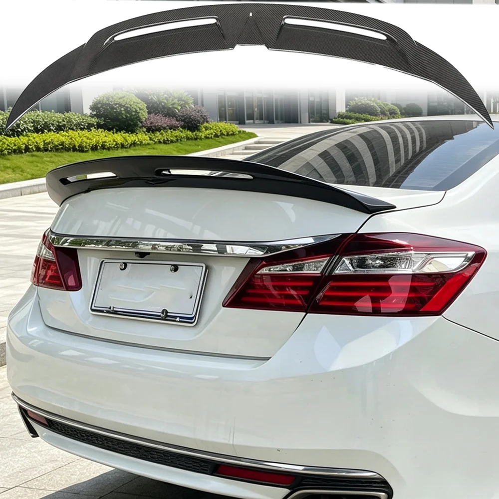 for Honda Accord 2014-2019 9th generation 9.5 generation forged genuine carbon fiber rear trunk lip spoiler wing car accessories
for Honda Accord 2014-2019 9th generation 9.5 generation forged genuine carbon fiber rear trunk lip spoiler wing car accessories