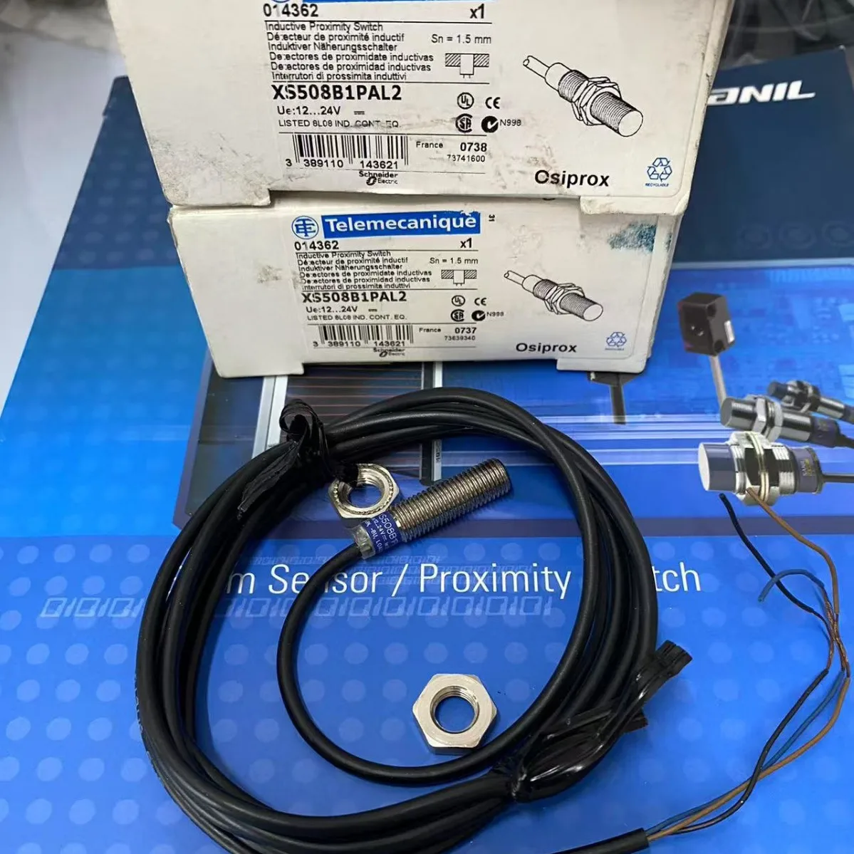 Telemecanique, Inductive Proximity Switch XS508B1PAL2 Original Genuine
Telemecanique, Inductive Proximity Switch XS508B1PAL2 Original Genuine