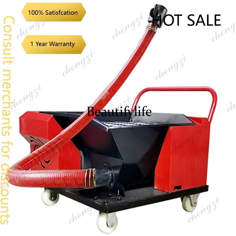81 Small Concrete Pump Electric Mortar & Grout Pump with Auger Feeder for Cement Sand for Construction and Renovation
81 Small Concrete Pump Electric Mortar & Grout Pump with Auger Feeder for Cement Sand for Construction and Renovation