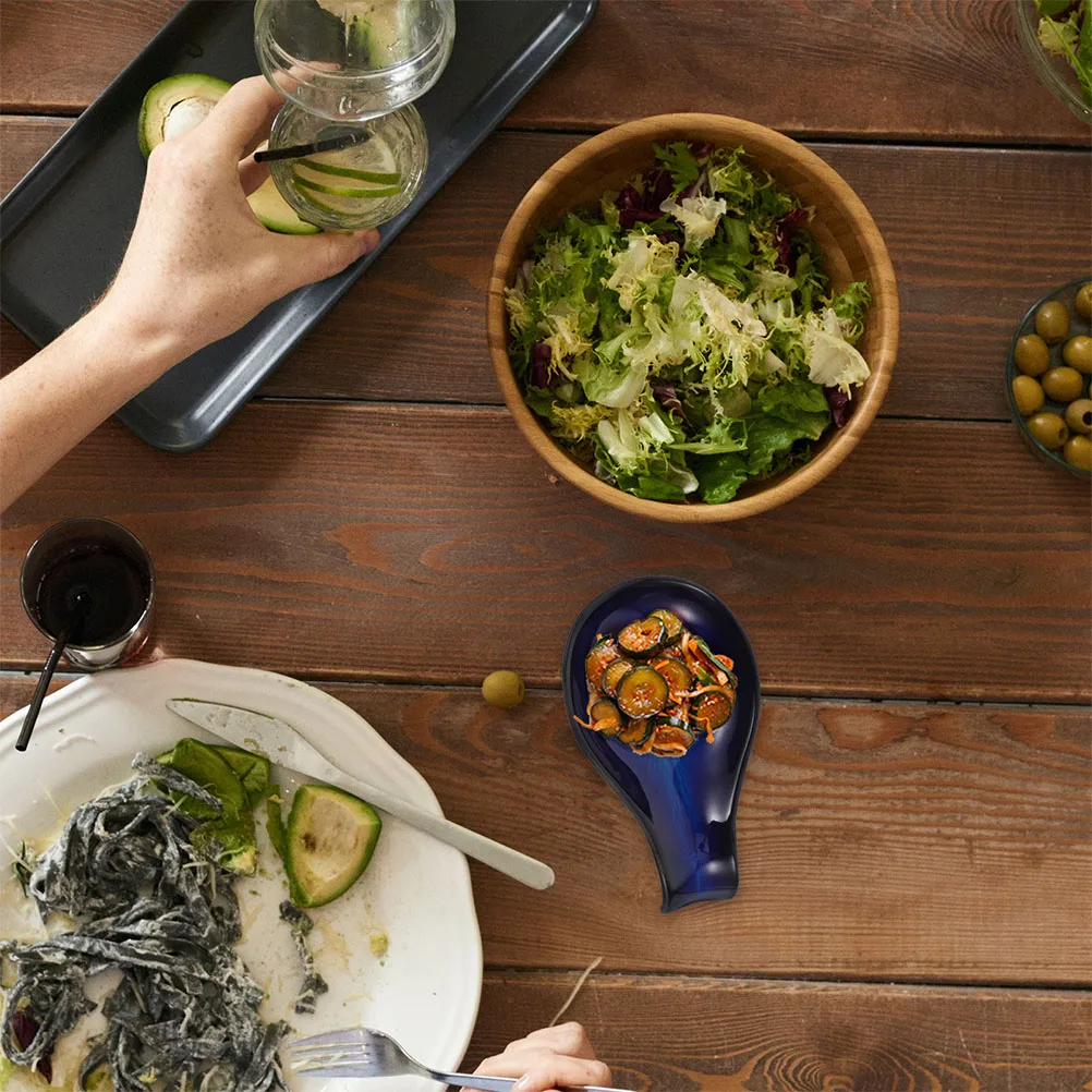 2Pcs Ceramic Spoon Rest Japanese Style Sauce Dishes Condiment Plate Kitchen Utensil Holder Ladle Spatula Rest Countertop Stove
2Pcs Ceramic Spoon Rest Japanese Style Sauce Dishes Condiment Plate Kitchen Utensil Holder Ladle Spatula Rest Countertop Stove