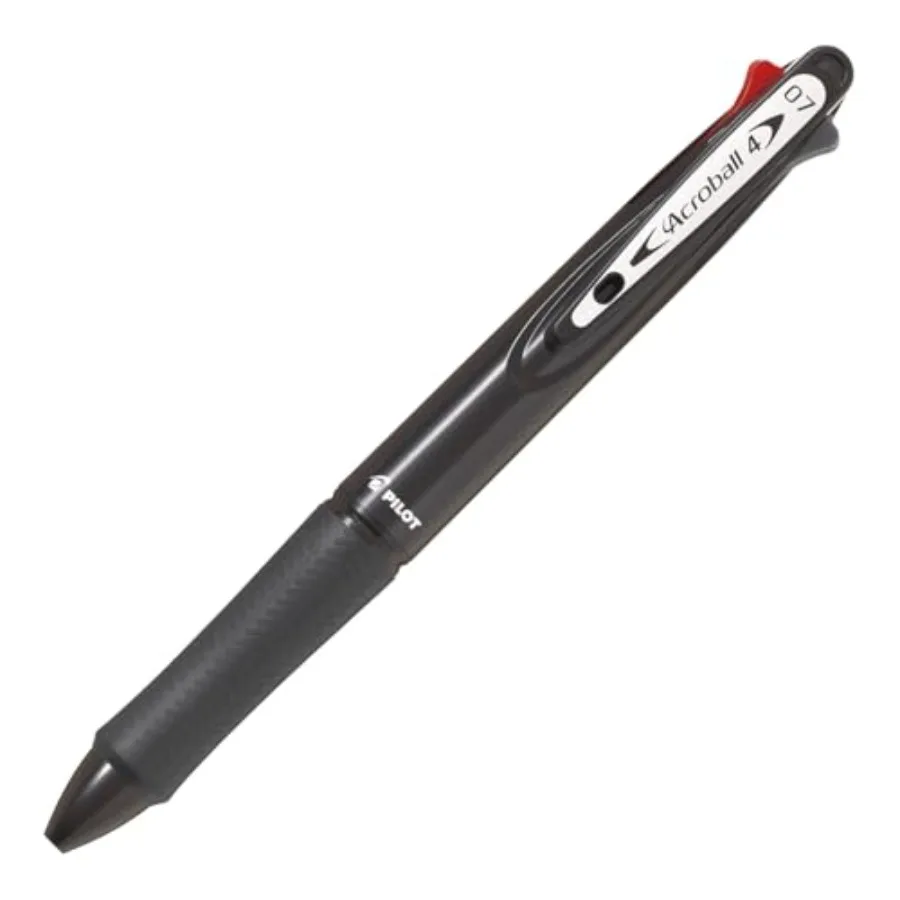 4 Colors Ballpoint Pen, Acroball 4 Fine, Black, Red, Blue and Green Bkab-45F-BK
4 Colors Ballpoint Pen, Acroball 4 Fine, Black, Red, Blue and Green Bkab-45F-BK