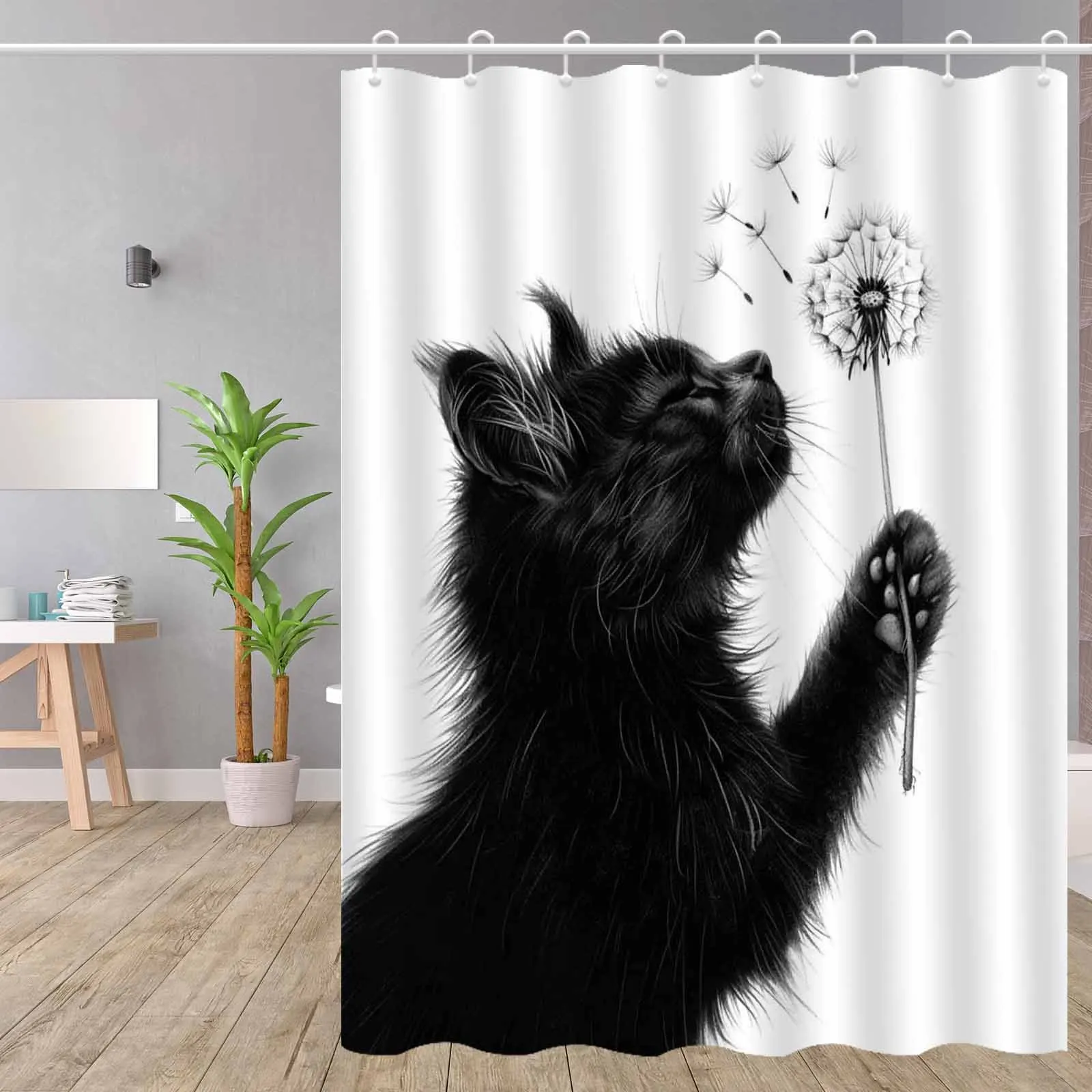 A Charming Black Cat Shower Curtain: Add a Touch of Whimsy and Warmth to Your Bathroom with This Adorable Design Featuring
A Charming Black Cat Shower Curtain: Add a Touch of Whimsy and Warmth to Your Bathroom with This Adorable Design Featuring