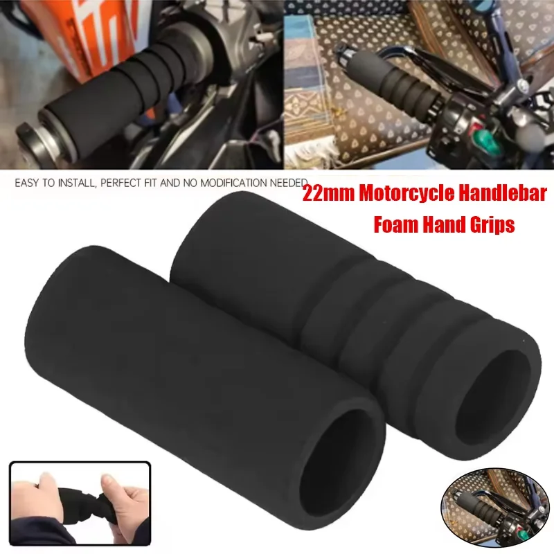 1Pair 22mm Motorcycle Handlebar Foam Hand Grips Sponge Gloves Lever Cover Anti-slip Motocross Dirt Pit Bike Electric Scooter
1Pair 22mm Motorcycle Handlebar Foam Hand Grips Sponge Gloves Lever Cover Anti-slip Motocross Dirt Pit Bike Electric Scooter