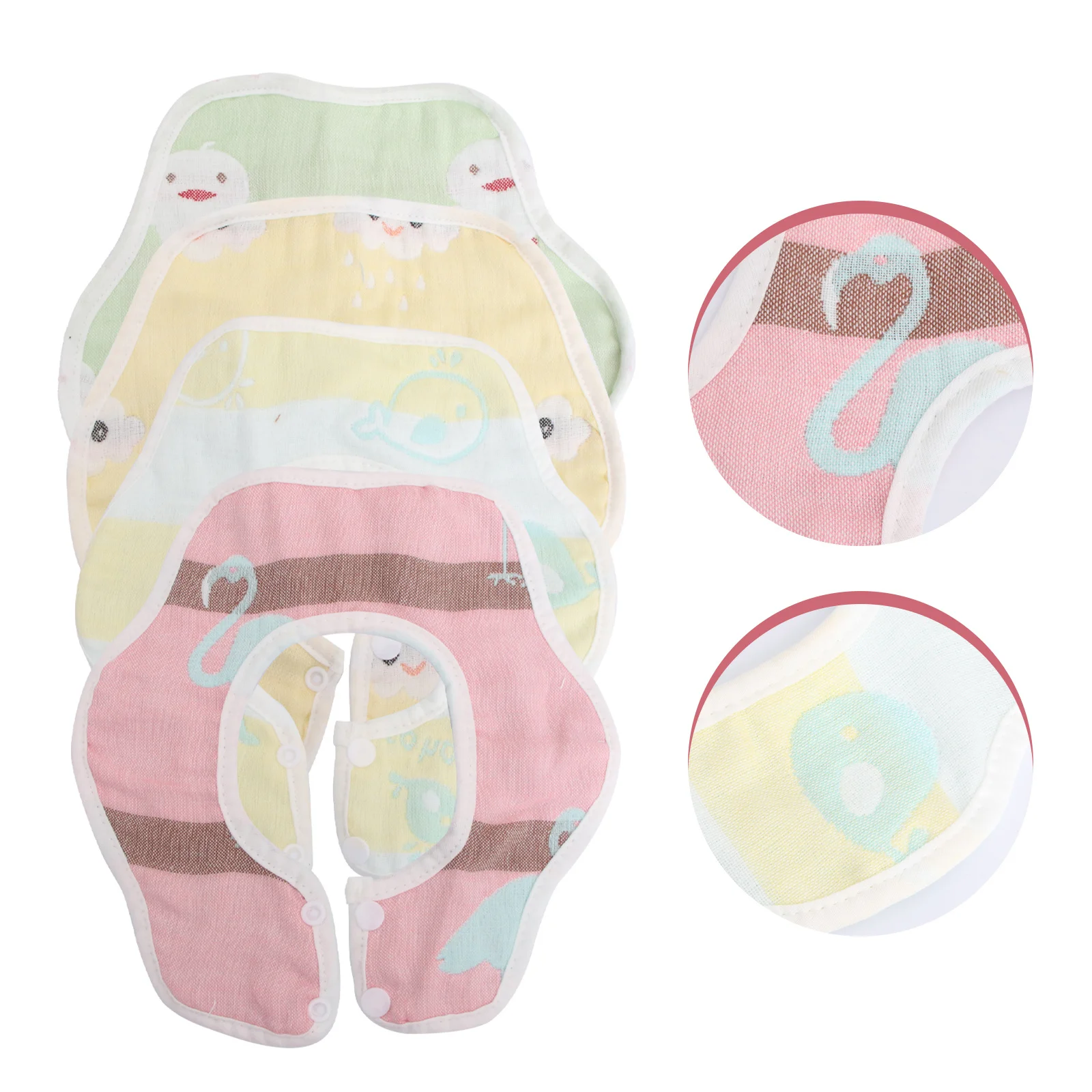 4pcs Baby Bib Infant Saliva Towel Reusable Drool Scarf Feeding Kerchief Gauze Newborn Breathable Water Absorption Quick Dry
4pcs Baby Bib Infant Saliva Towel Reusable Drool Scarf Feeding Kerchief Gauze Newborn Breathable Water Absorption Quick Dry