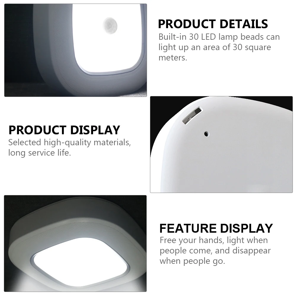 Automatic Motion Sensor Ceiling Light Led Powered 8-12 Months 120 Lumens 332Sq Coverage For Bathroom Closet Basement
Automatic Motion Sensor Ceiling Light Led Powered 8-12 Months 120 Lumens 332Sq Coverage For Bathroom Closet Basement