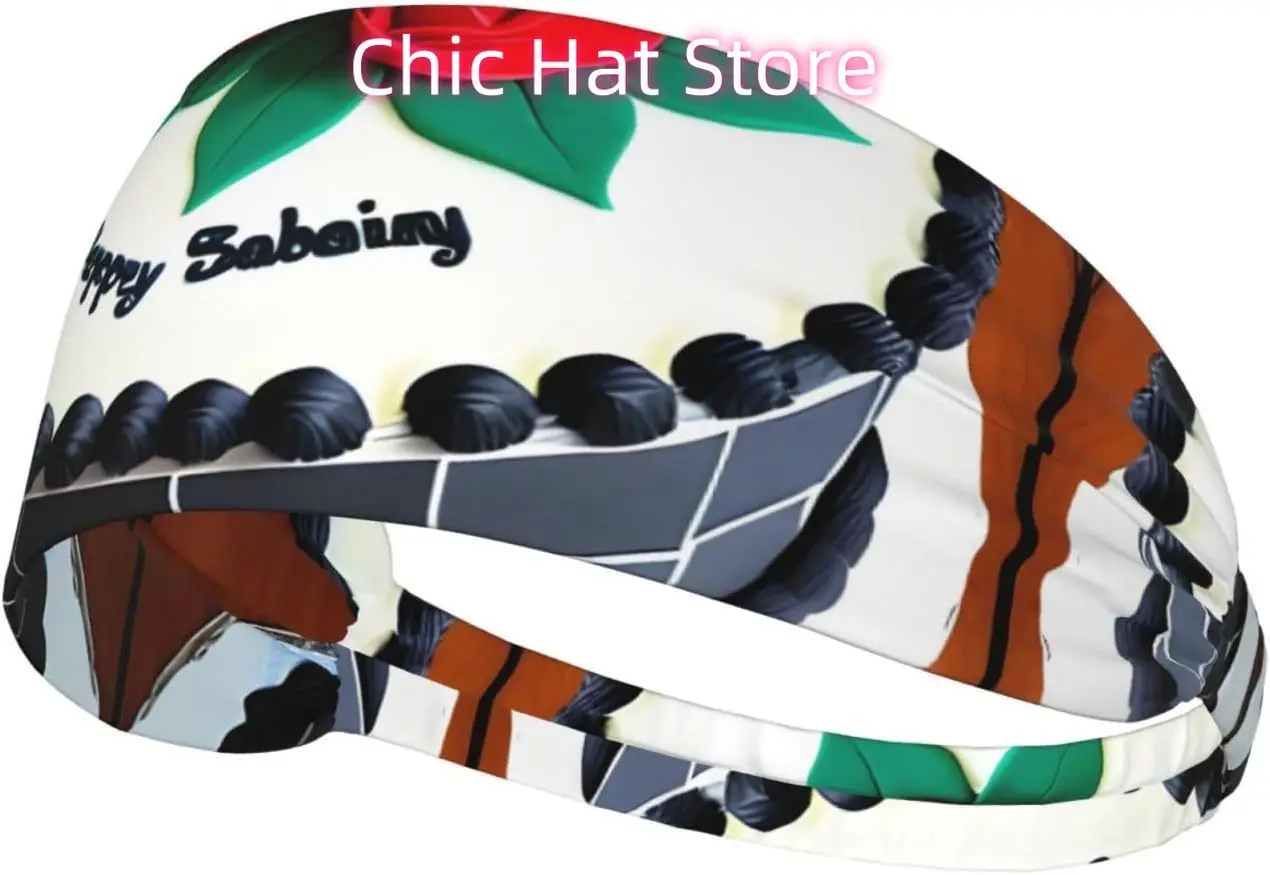 Delicious Cakes Elastic Exercise Headband, Fitness Exercise Yoga Cycling Headband, Outdoor Sports Elastic Sweat-Absorbing Headba
Delicious Cakes Elastic Exercise Headband, Fitness Exercise Yoga Cycling Headband, Outdoor Sports Elastic Sweat-Absorbing Headba