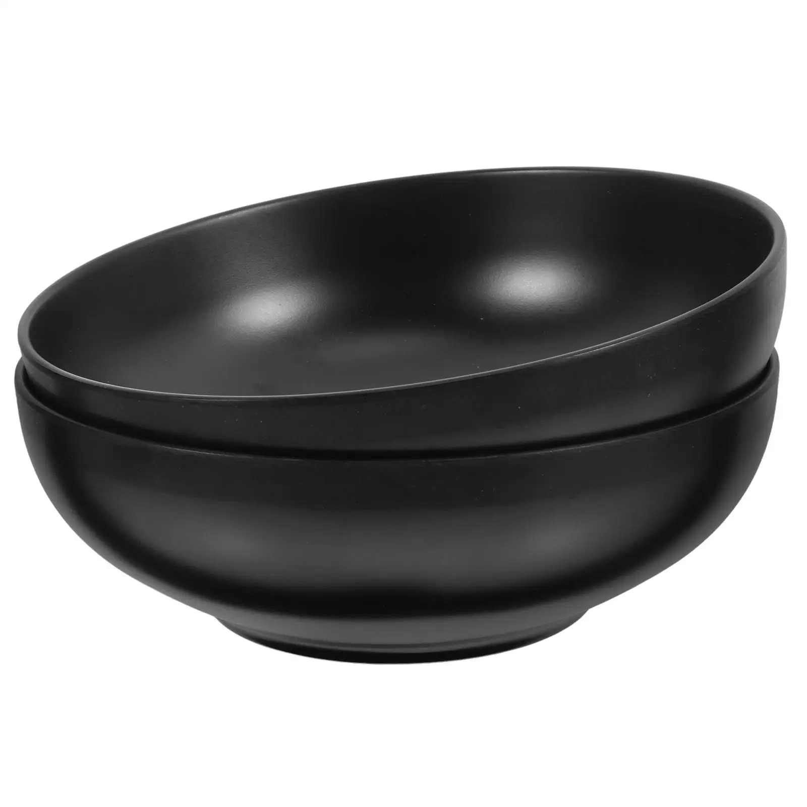 2Pcs Ramen Bowl Container Lightweight Heat Protection Easy Clean Stackable Bowls Kitchen Bar Tableware Set
2Pcs Ramen Bowl Container Lightweight Heat Protection Easy Clean Stackable Bowls Kitchen Bar Tableware Set