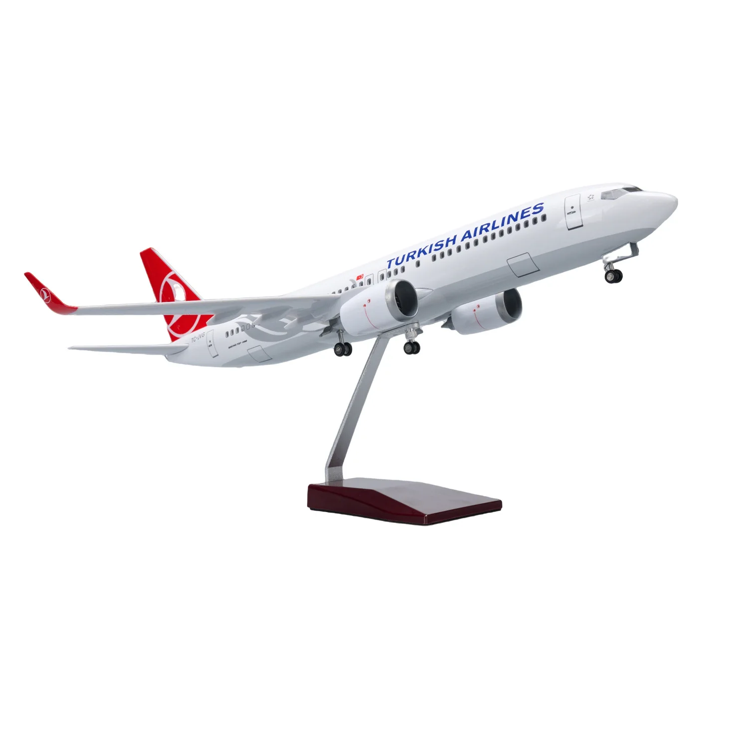 47CM Turkish Airlines 737-800 Airplane Model Toy Resin Die-casting Machine Souvenir Plane Toy Model Collected Gift By Aviation
47CM Turkish Airlines 737-800 Airplane Model Toy Resin Die-casting Machine Souvenir Plane Toy Model Collected Gift By Aviation