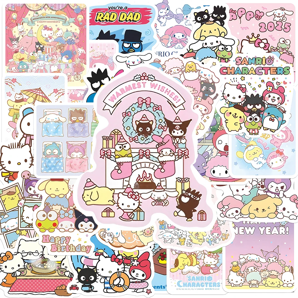 10/30/50pcs Cute My Melody Kuromi Stickers Kawaii Girls Kids Cartoon Decals Waterproof DIY Stationery Diary Phone Case
10/30/50pcs Cute My Melody Kuromi Stickers Kawaii Girls Kids Cartoon Decals Waterproof DIY Stationery Diary Phone Case