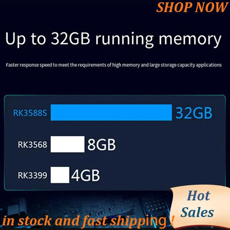 Плата для разработки ABVB для Orange Pi 5 8 ГБ Linux RAM LPDDR4/4X 8K RK3588S Восьмиядерный 64-битный процессор с поддержкой OS Orangepi
Плата для разработки ABVB для Orange Pi 5 8 ГБ Linux RAM LPDDR4/4X 8K RK3588S Восьмиядерный 64-битный процессор с поддержкой OS Orangepi