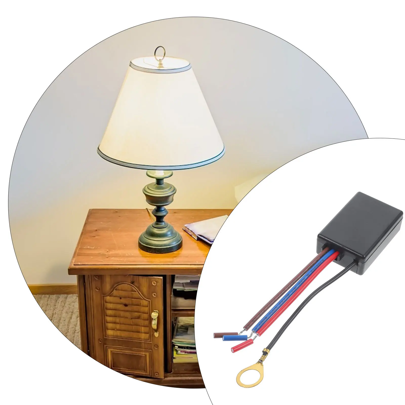 Touch LED Light Dimmer Switch Table Lamp Touch Control Black Easy Safe Install Versatile Use Home Lighting Accessory
Touch LED Light Dimmer Switch Table Lamp Touch Control Black Easy Safe Install Versatile Use Home Lighting Accessory