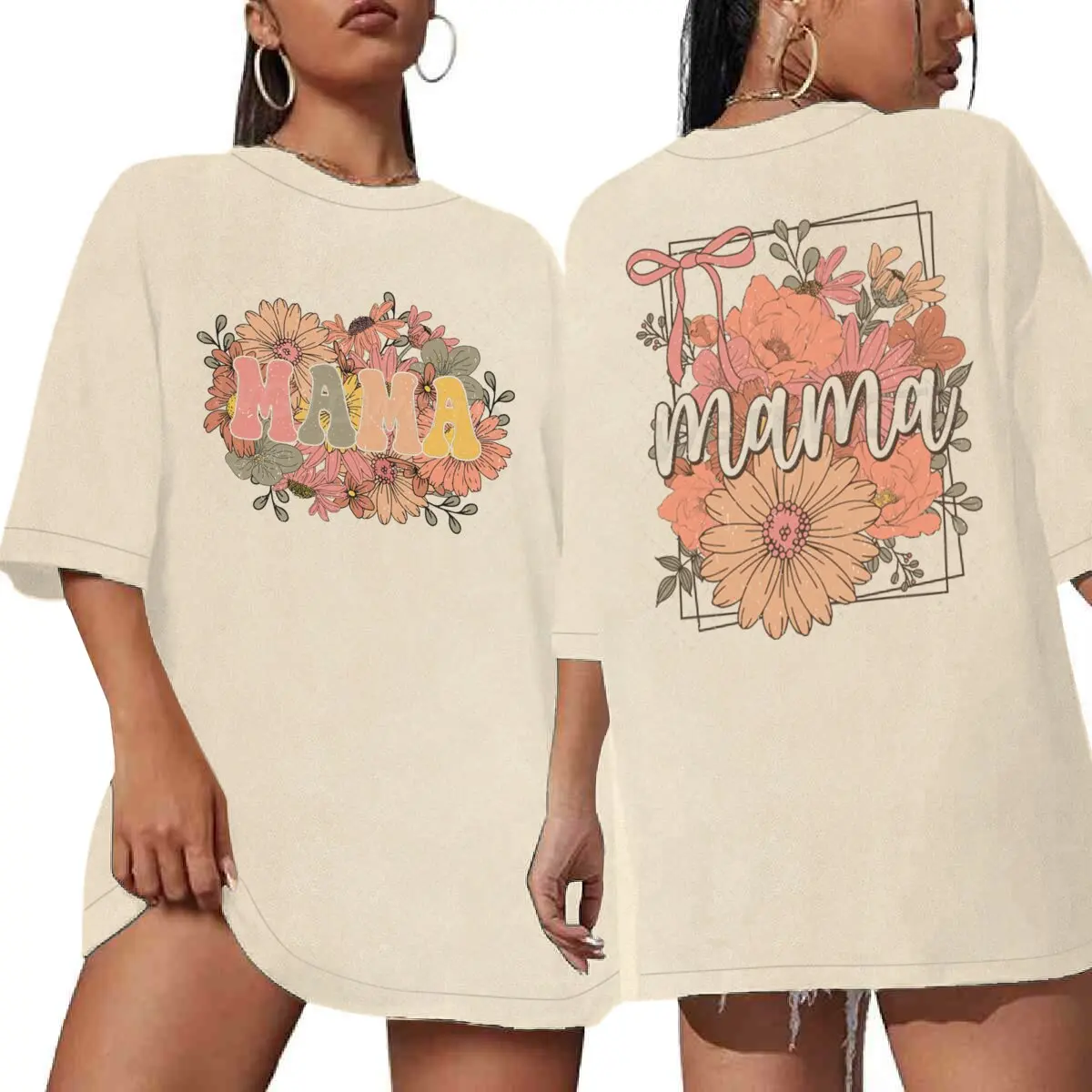 Floral Mama Print T-shirts For Women Summer Fashion Casual Tee Shirt Short Sleeve Round Neck Ladies Gifts Idea Oversized Tops
Floral Mama Print T-shirts For Women Summer Fashion Casual Tee Shirt Short Sleeve Round Neck Ladies Gifts Idea Oversized Tops