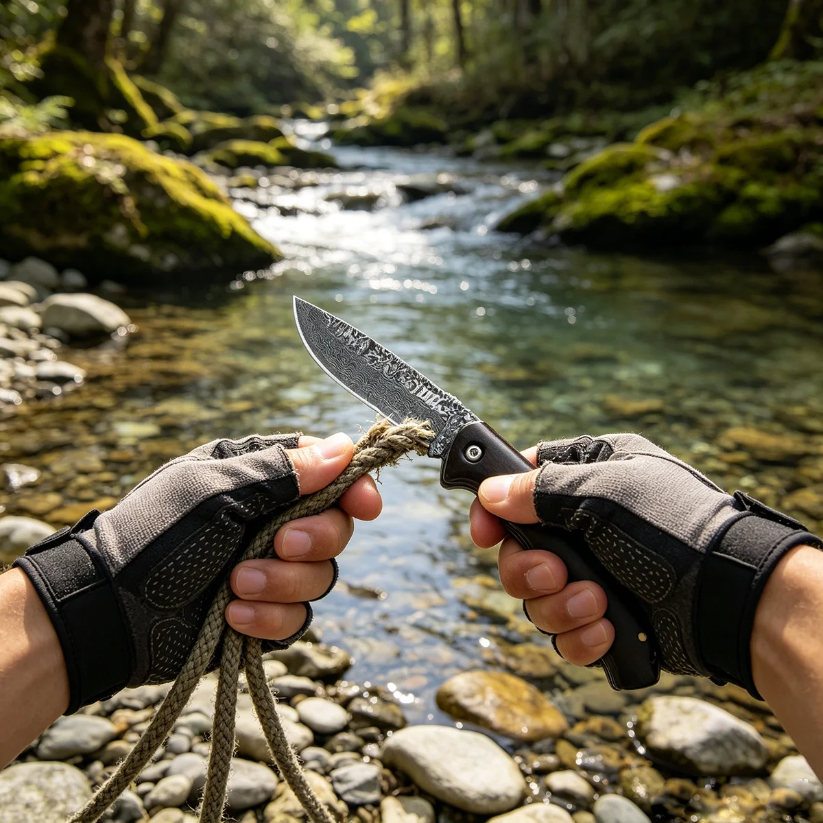 New Damascus Outdoor Folding Knife, High Hardness Survival Tool for Camping & Protection, Multi-Use Portable Knife for Unpacking
New Damascus Outdoor Folding Knife, High Hardness Survival Tool for Camping & Protection, Multi-Use Portable Knife for Unpacking
