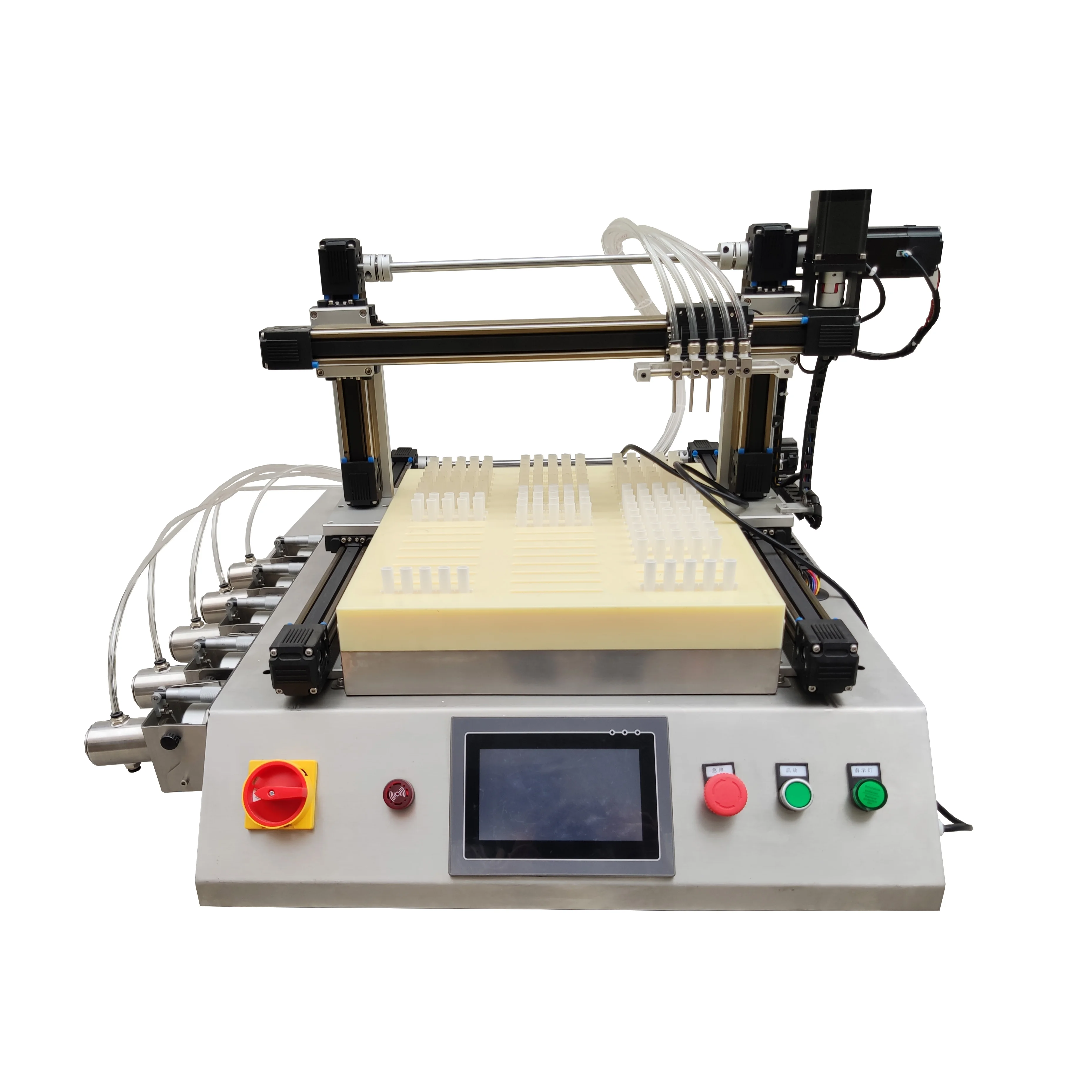 Factory Best Price 5 Nozzle Desktop Sterile Aseptic Ampoule Tube Vial Filling Machine With Plate Tray
Factory Best Price 5 Nozzle Desktop Sterile Aseptic Ampoule Tube Vial Filling Machine With Plate Tray