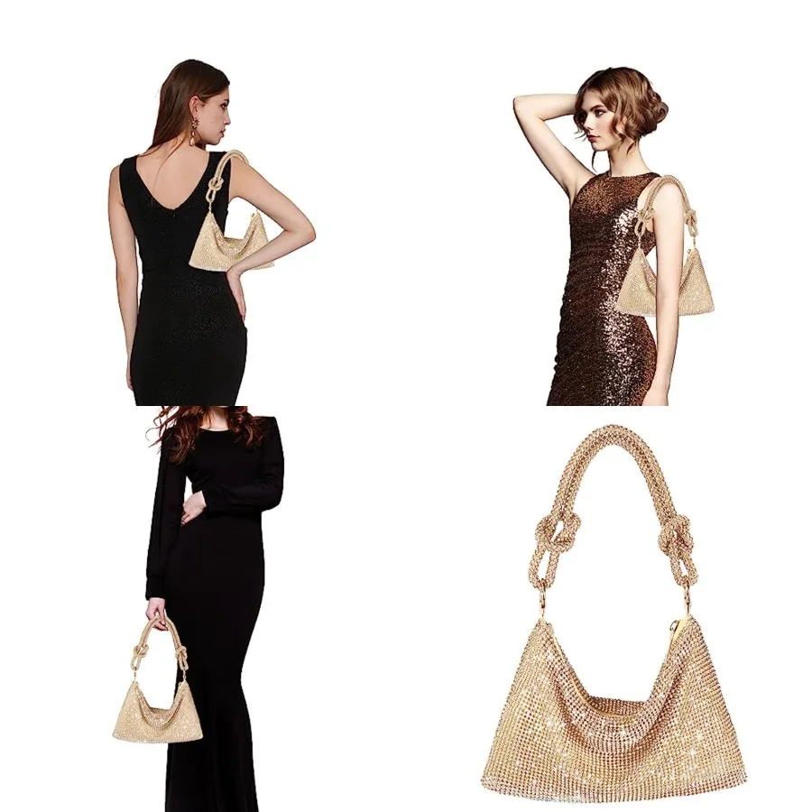 Rhinestone Purse Sparkly Evening bag Clutch Purses for Women Evening, Cross Body Handbags for Party Prom Club Wedding
Rhinestone Purse Sparkly Evening bag Clutch Purses for Women Evening, Cross Body Handbags for Party Prom Club Wedding