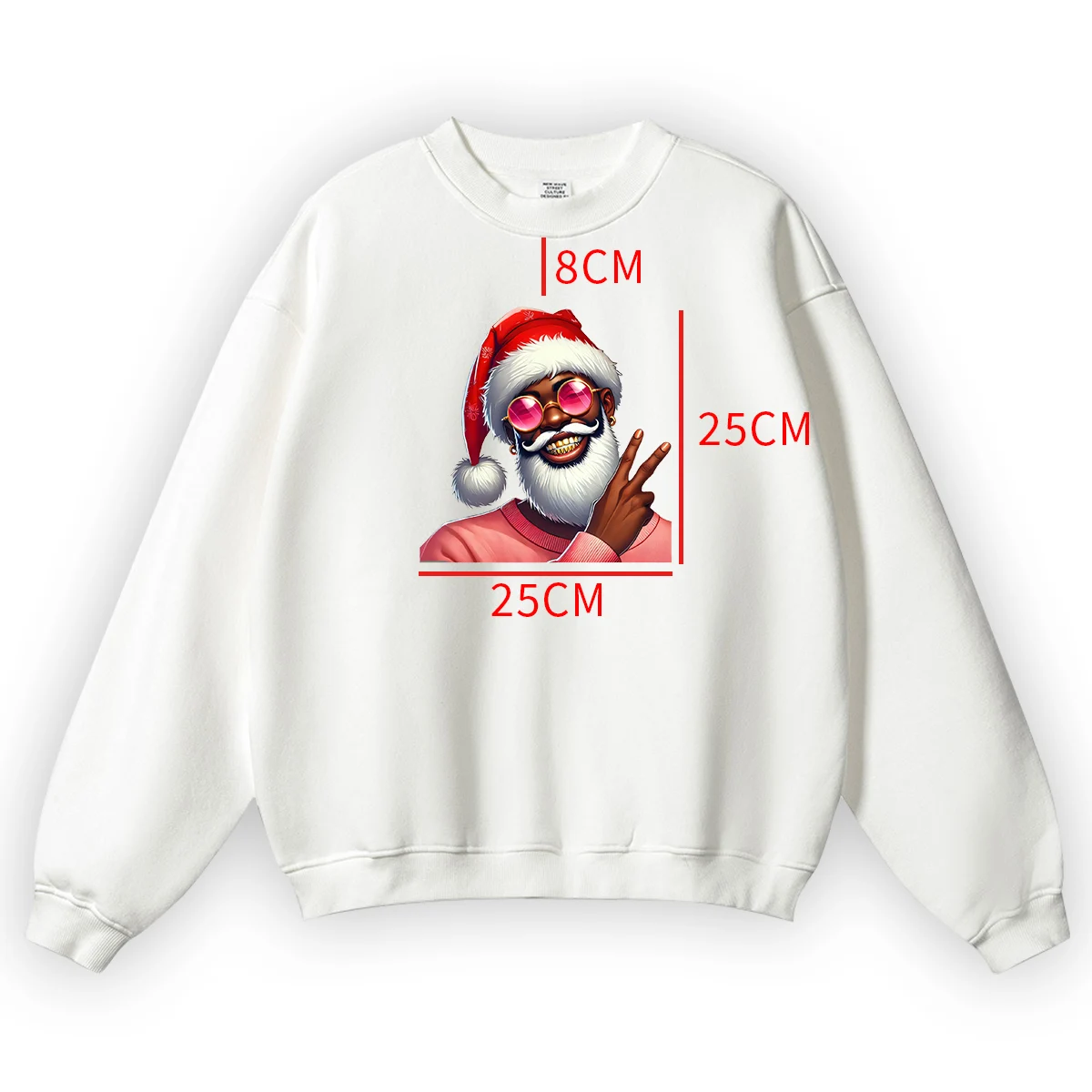 2024 fashion brand autumn and winter loose casual basic style Santa Claus despises fun plus velvet thick round neck sweater for
2024 fashion brand autumn and winter loose casual basic style Santa Claus despises fun plus velvet thick round neck sweater for