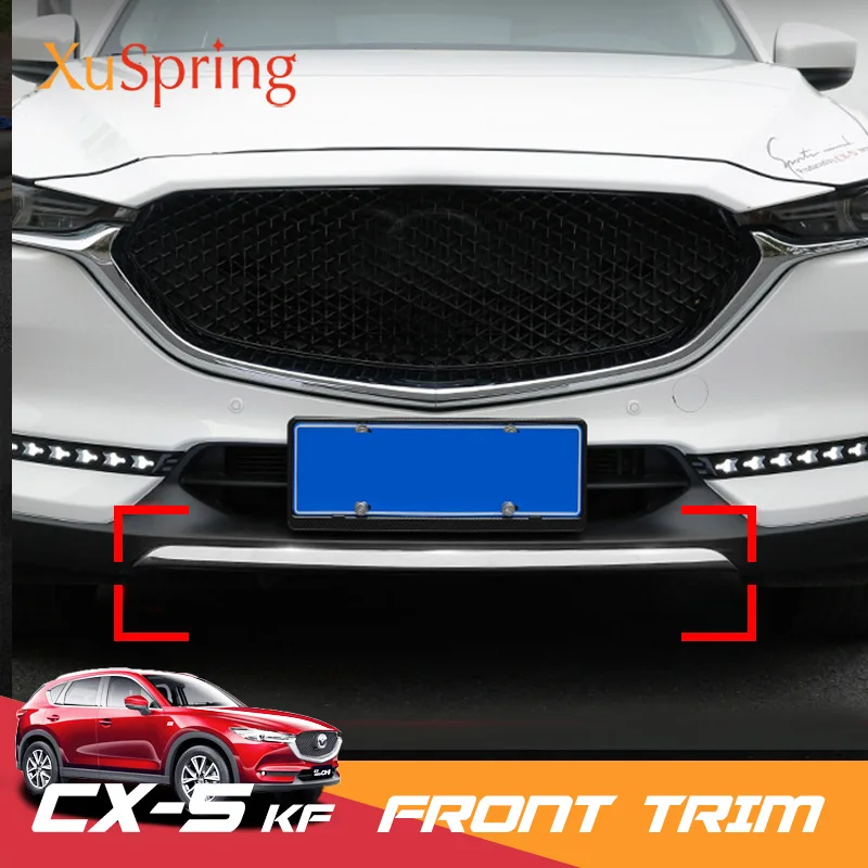 Для Mazda CX5 CX-5 2018 2019 2020 KF аксессуары из нержавеющей стали внешний передний бампер для автомобиля 
Для Mazda CX5 CX-5 2018 2019 2020 KF аксессуары из нержавеющей стали внешний передний бампер для автомобиля