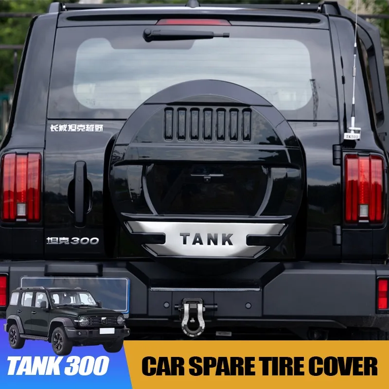 Car Spare Tire Cover for Great Wall GWM WEY Tank 300 2025 Full Tailgate Cover with Rear Tire Guard Rear Decoration Accessories
Car Spare Tire Cover for Great Wall GWM WEY Tank 300 2025 Full Tailgate Cover with Rear Tire Guard Rear Decoration Accessories