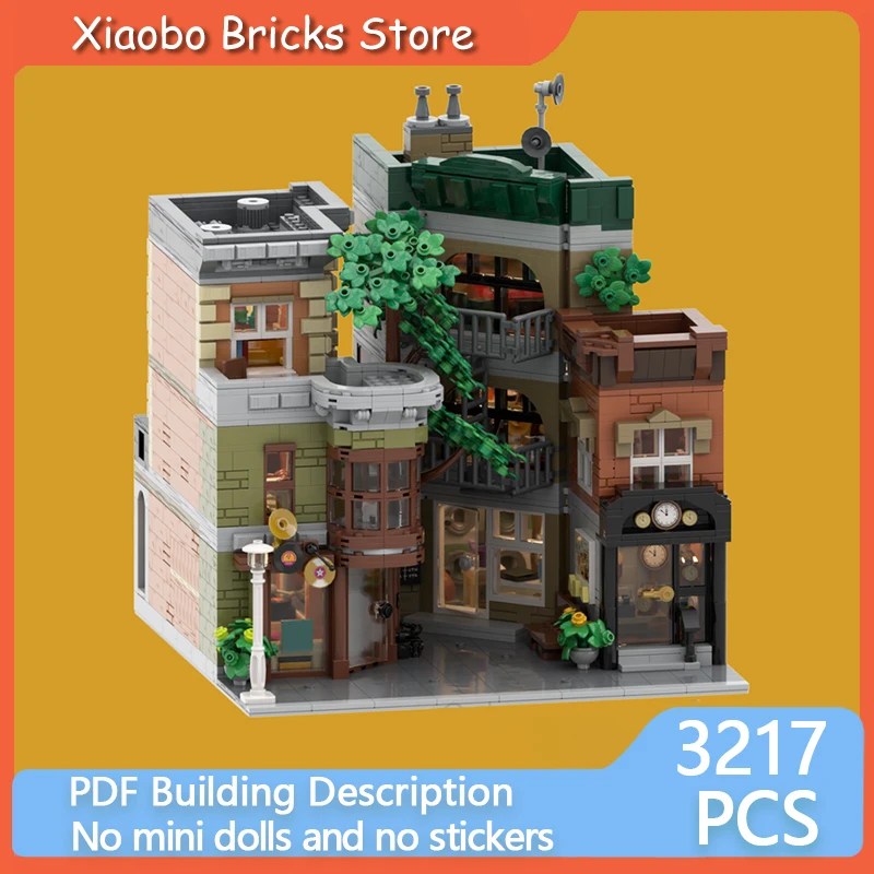 Модель City Street View MOC, строительные кирпичи, общественный двор, модульная технология, подарки, праздник, сборка, детские игрушки, костюм
Модель City Street View MOC, строительные кирпичи, общественный двор, модульная технология, подарки, праздник, сборка, детские игрушки, костюм