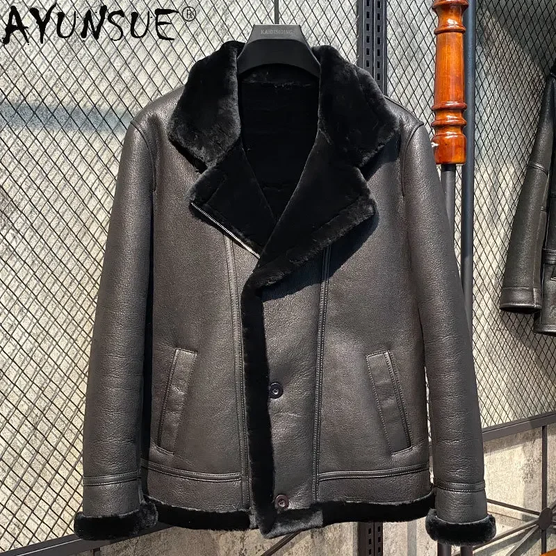 Original Sheepskin Fur One Fur Coat Men's Business Casual Genuine Leather Jacket Winter 2022 Men's Fur Jacket De Cuero Genuino F
Original Sheepskin Fur One Fur Coat Men's Business Casual Genuine Leather Jacket Winter 2022 Men's Fur Jacket De Cuero Genuino F