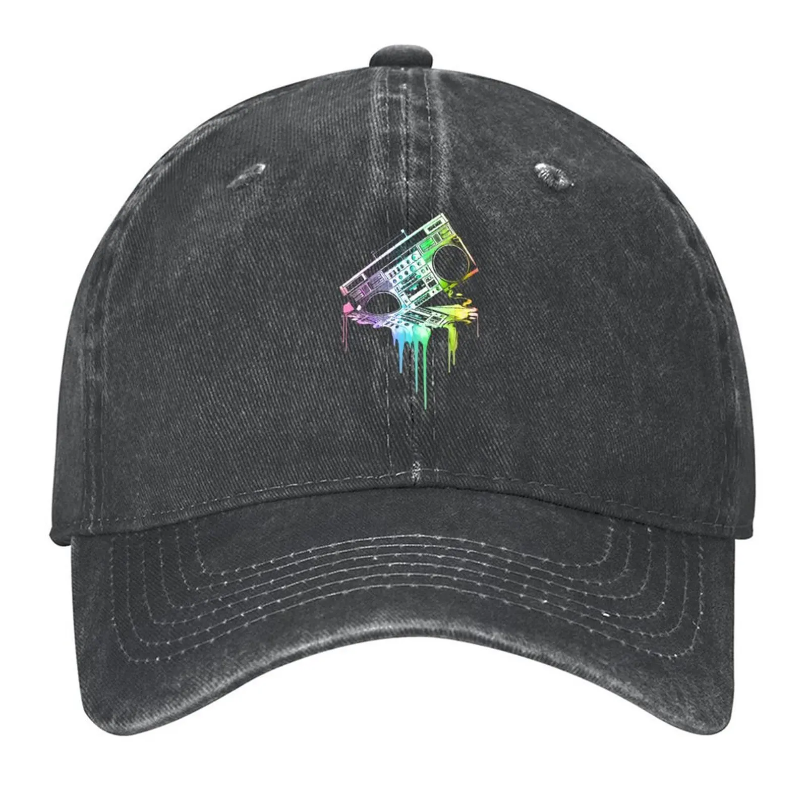 Melting Boombox (vintage distressed look) Baseball Cap Beach Outing funny hat Rave Winter hat Men Hats Women's
Melting Boombox (vintage distressed look) Baseball Cap Beach Outing funny hat Rave Winter hat Men Hats Women's