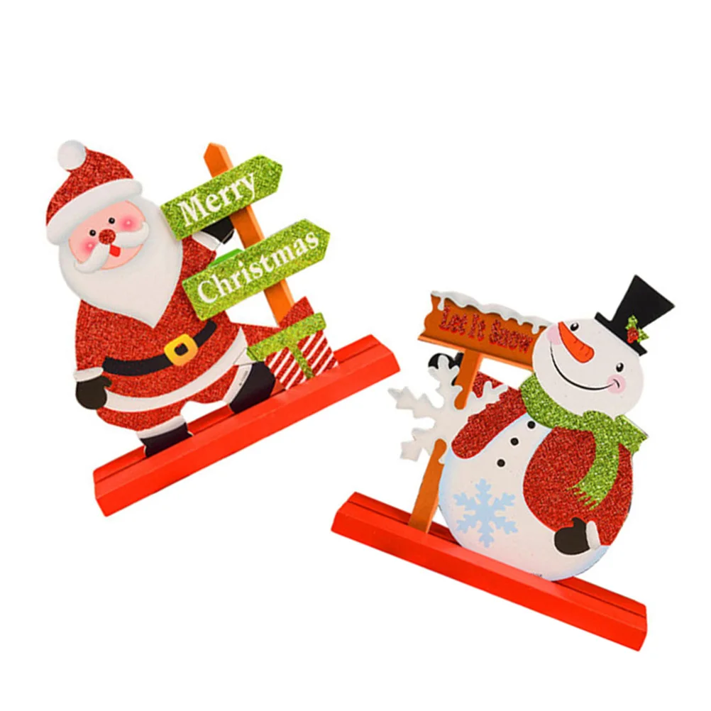 2Pcs Christmas Wooden Santa Claus Snowman Festival Scene Adornment Decor Practical Home Festival Gifts
2Pcs Christmas Wooden Santa Claus Snowman Festival Scene Adornment Decor Practical Home Festival Gifts