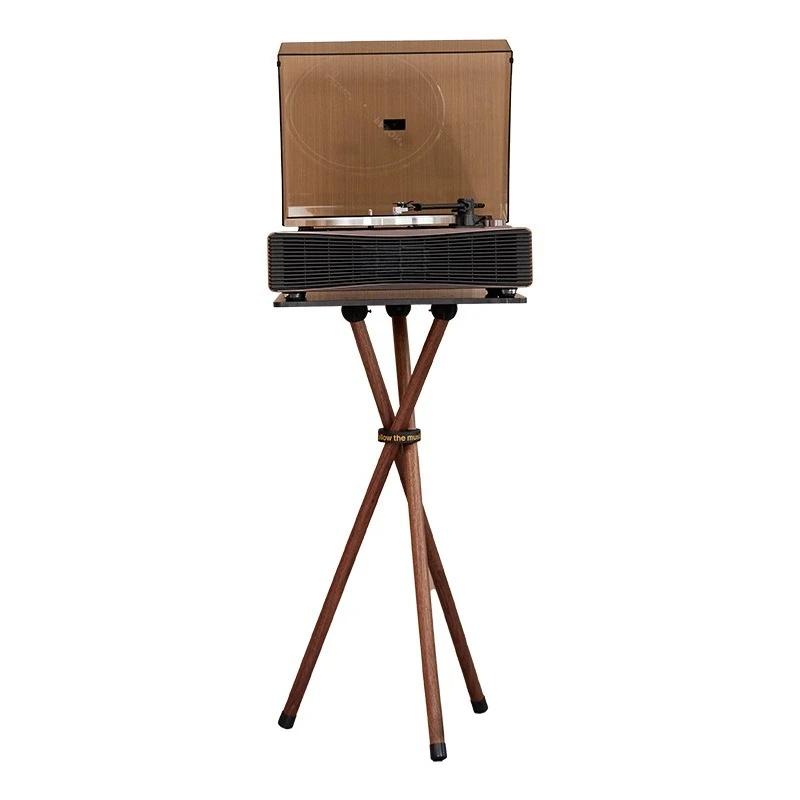 Iron triangle vinyl record player audio solid wood shelf floor bracket
Iron triangle vinyl record player audio solid wood shelf floor bracket