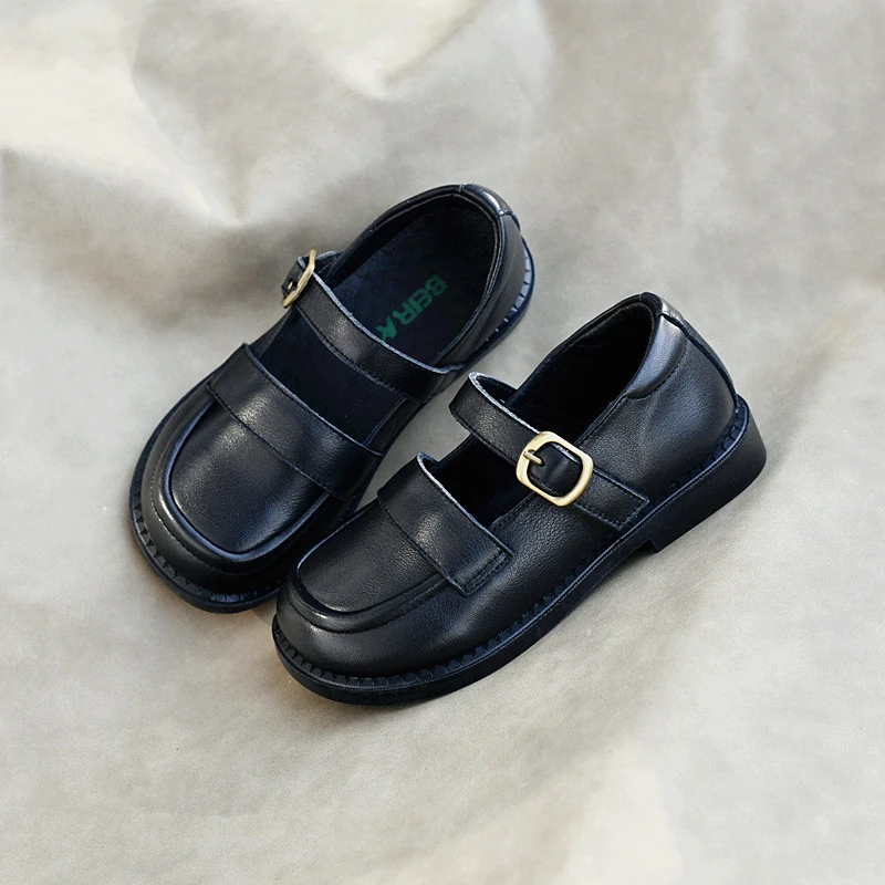 Cow Leather Boys Leather Shoes Spring Genuine Leather Children's Flat Shoes Evening Party Kids Casual Shoes
Cow Leather Boys Leather Shoes Spring Genuine Leather Children's Flat Shoes Evening Party Kids Casual Shoes