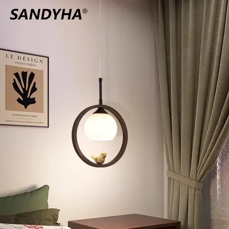 Creative Small Pendant Light Wooden Ring Led Hanging Lamp Home Decor Corridor Bedroom Bedside Dining Table Ceiling Chandelier
Creative Small Pendant Light Wooden Ring Led Hanging Lamp Home Decor Corridor Bedroom Bedside Dining Table Ceiling Chandelier