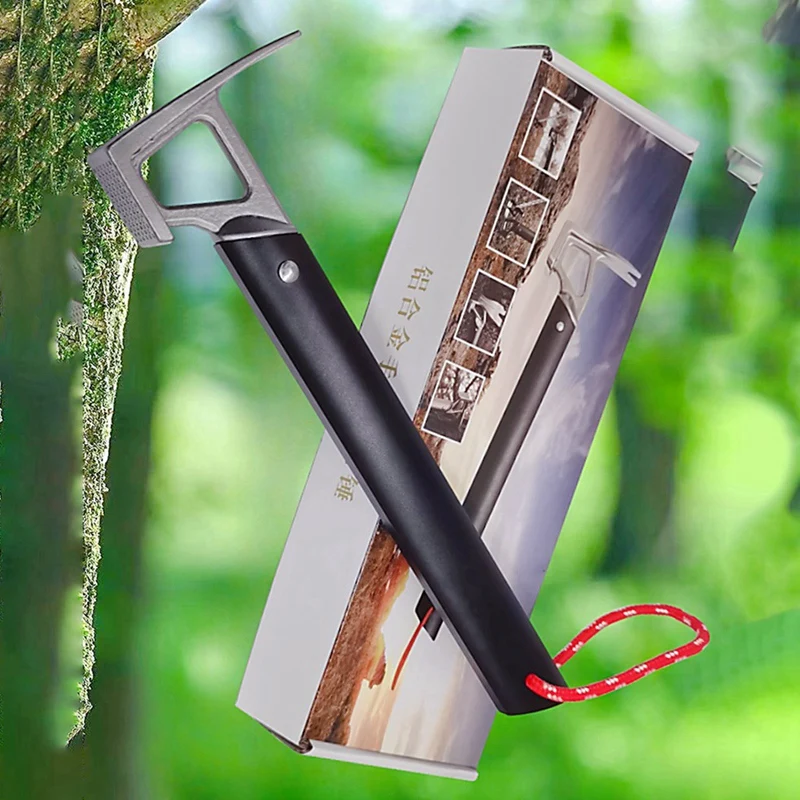 1 Piece Aluminum Alloy Handle Stainless Steel Hammer Camping Tent Canopy Nail Puller Hammer Hammer Black
1 Piece Aluminum Alloy Handle Stainless Steel Hammer Camping Tent Canopy Nail Puller Hammer Hammer Black