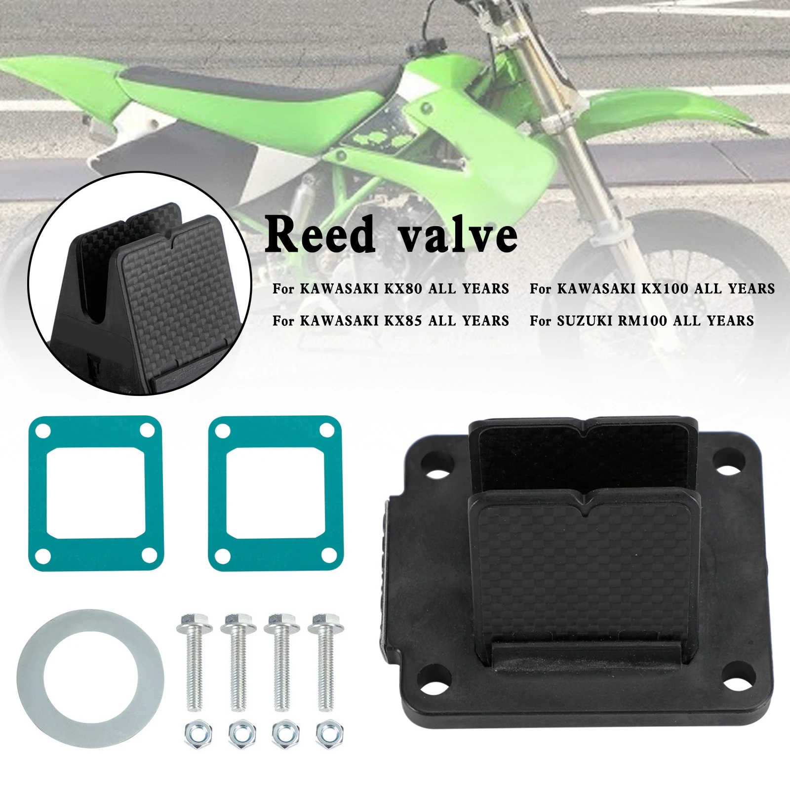 Artudatech Moto Reed клапанная система для Kawasaki KX80/KX85/KX100/RM100 1987-2016 V384A
Artudatech Moto Reed клапанная система для Kawasaki KX80/KX85/KX100/RM100 1987-2016 V384A