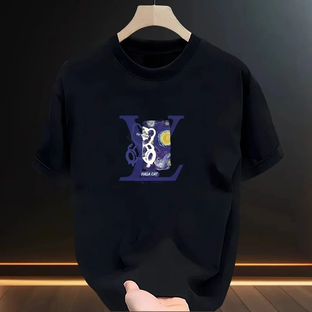 Летний свободный топ Ins Street, новинка 2025 года, красивая хлопковая футболка с короткими рукавами American Rogue
Летний свободный топ Ins Street, новинка 2025 года, красивая хлопковая футболка с короткими рукавами American Rogue