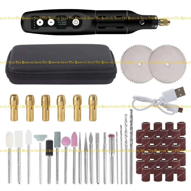 12PF Cordless Electric Drill Grinder 3.7V 16000rpm Rechargeable Engraving Woodworking
12PF Cordless Electric Drill Grinder 3.7V 16000rpm Rechargeable Engraving Woodworking
