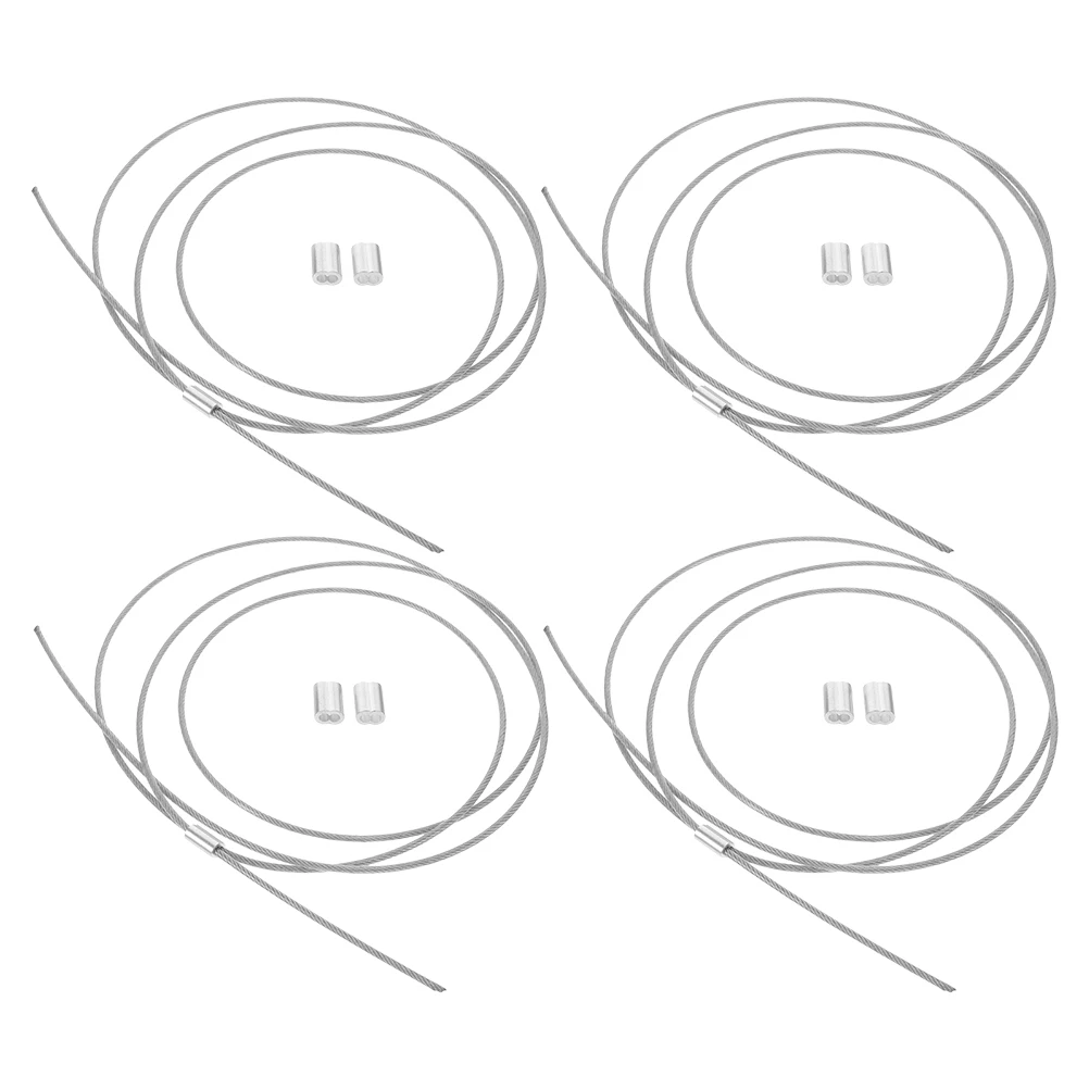 3 Pcs Basketball Net Threading Rope Steel Wire Cord for Hoop Frame Replacement Fixing String Lasting Easy Install
3 Pcs Basketball Net Threading Rope Steel Wire Cord for Hoop Frame Replacement Fixing String Lasting Easy Install