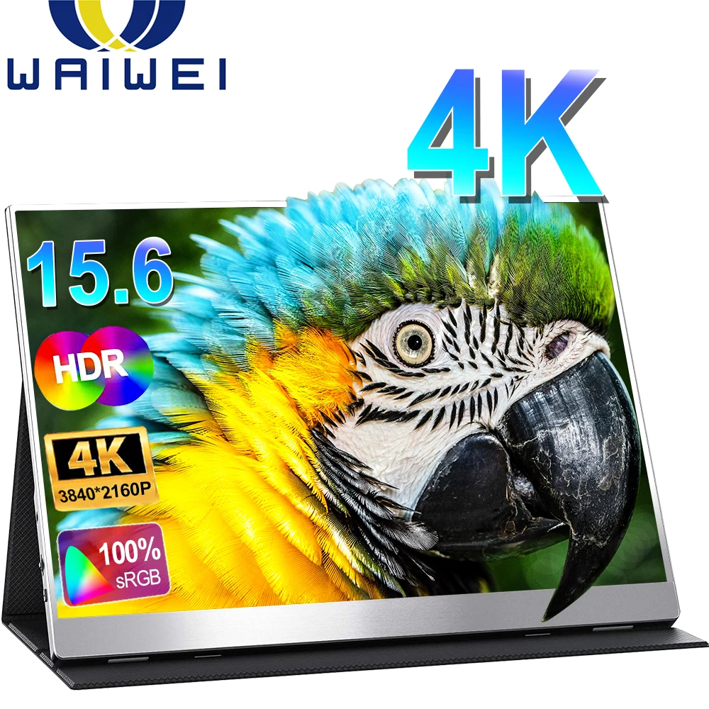 Портативный игровой монитор WAIWEI, 15,6 дюйма, 4K UHD, 16:9, 3840*2160, портативный дисплей, игровой монитор для ноутбука, ПК, Xbox, PS5, Mac
Портативный игровой монитор WAIWEI, 15,6 дюйма, 4K UHD, 16:9, 3840*2160, портативный дисплей, игровой монитор для ноутбука, ПК, Xbox, PS5, Mac